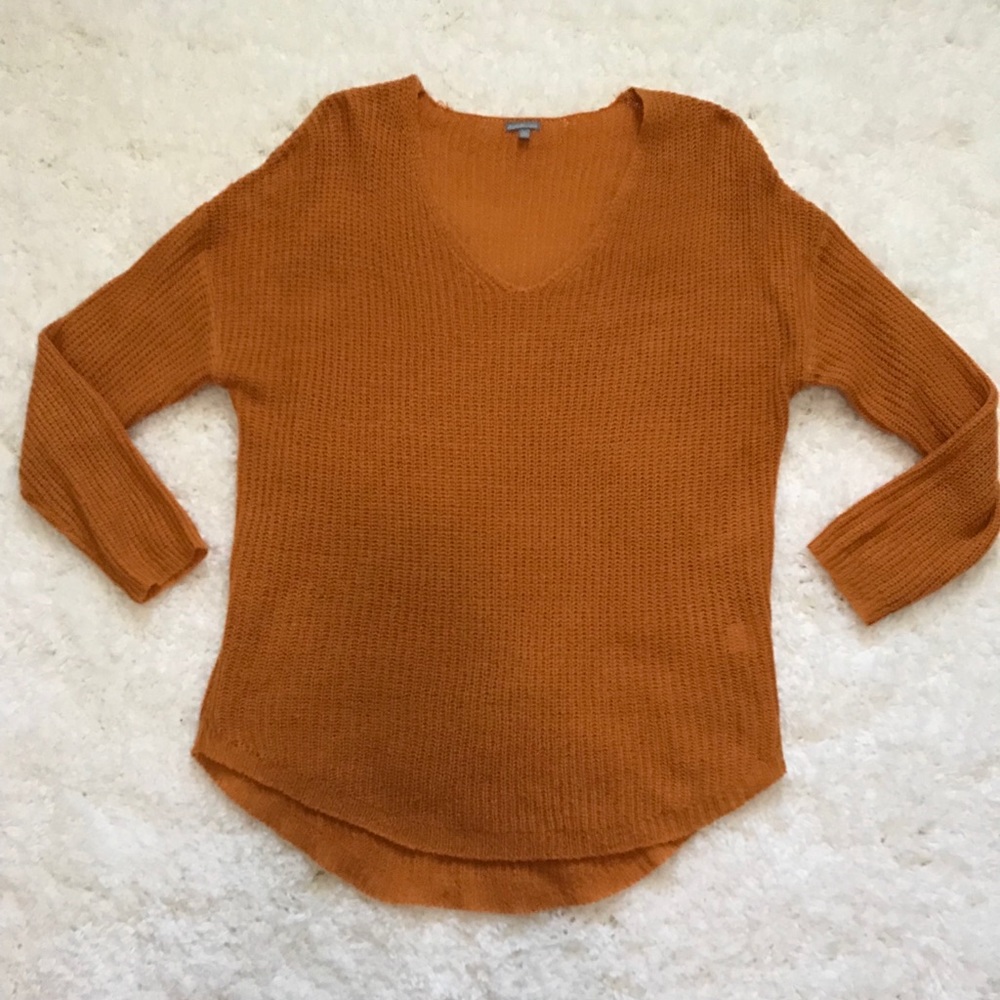 MUSTARD COLOR SWEATER